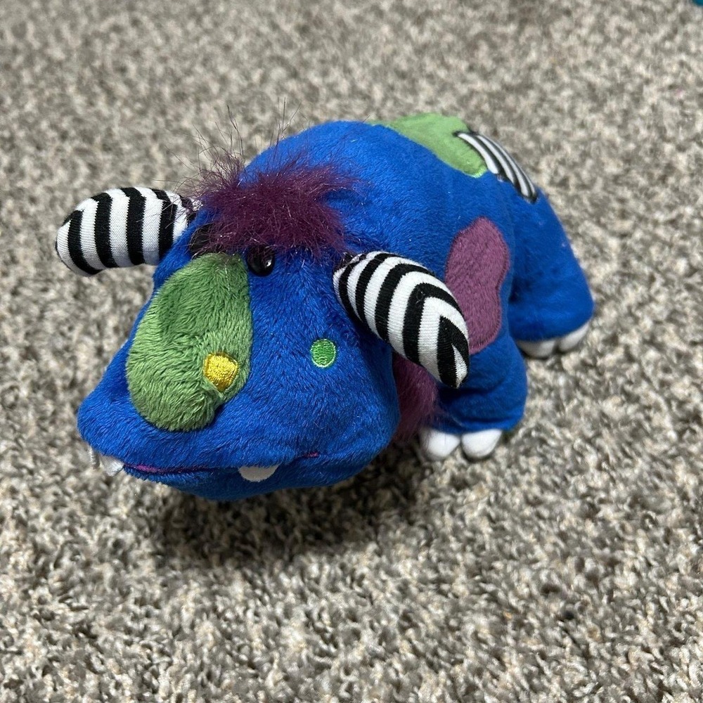 GANZ Y2K Webkinz Stuffed Plush Midnight Monster No Code